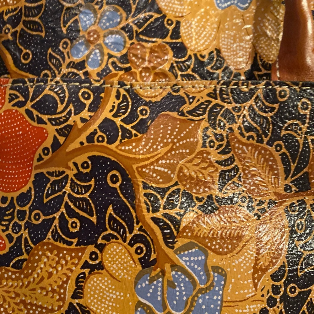 Patricia Nash Multicolor Floral Satchel - Picture 4 of 6